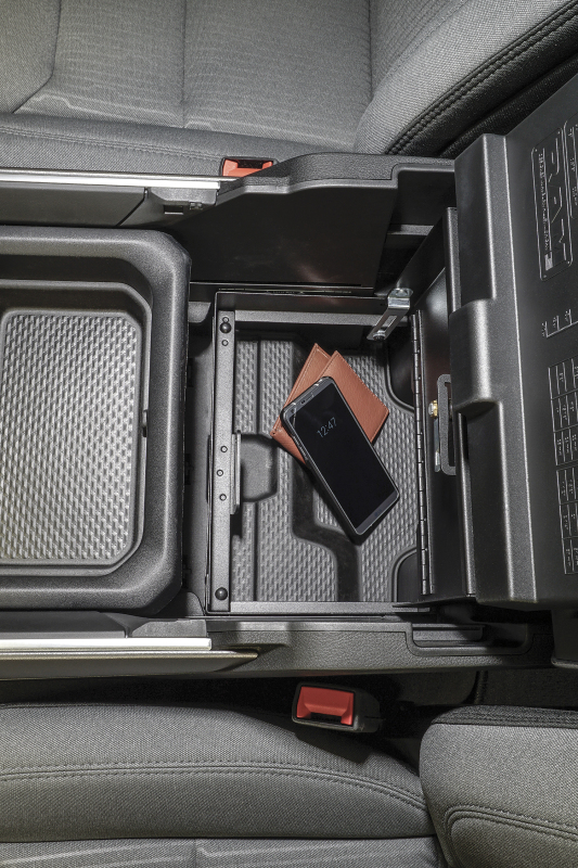 Ram 2500 Console Safe - Tuffy Products - W/ Keyed Lock, w/ Fixed Floor Console - `19-`24